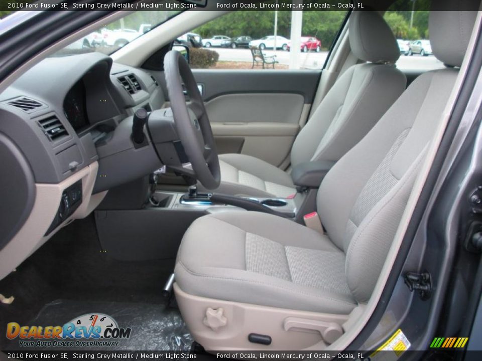 2010 Ford Fusion SE Sterling Grey Metallic / Medium Light Stone Photo #5