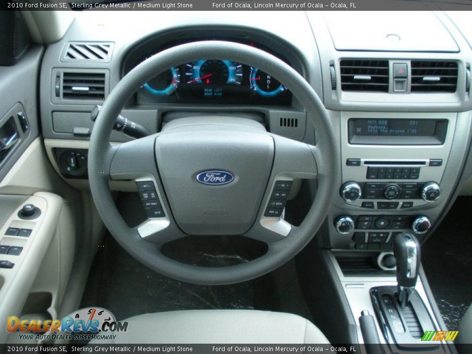 2010 Ford Fusion SE Sterling Grey Metallic / Medium Light Stone Photo #7