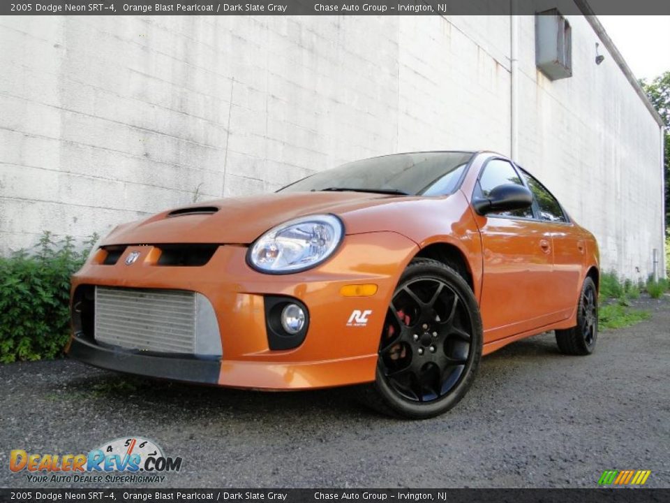 2005 Dodge Neon SRT-4 Orange Blast Pearlcoat / Dark Slate Gray Photo #1