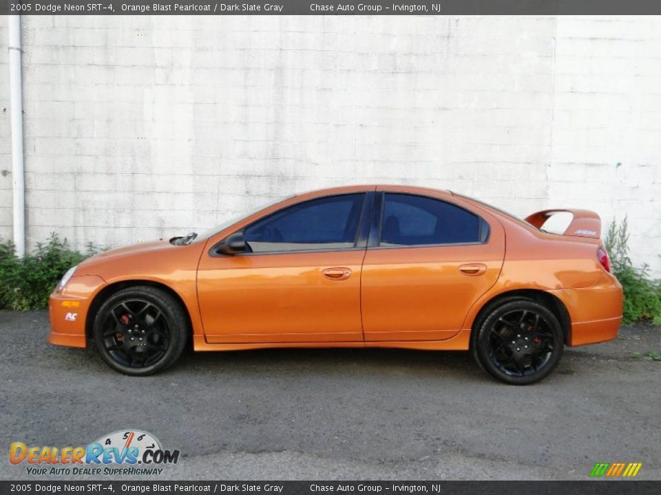 2005 Dodge Neon SRT-4 Orange Blast Pearlcoat / Dark Slate Gray Photo #2