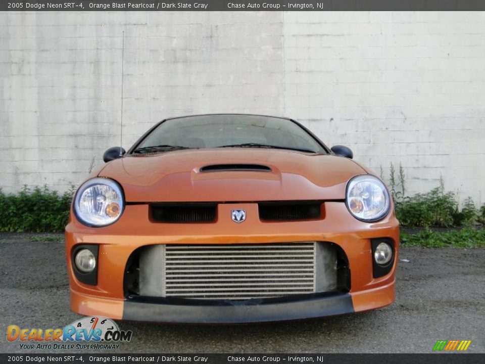 2005 Dodge Neon SRT-4 Orange Blast Pearlcoat / Dark Slate Gray Photo #5