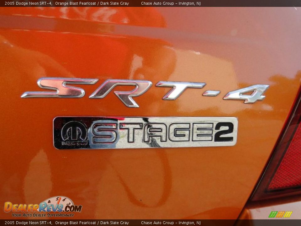 2005 Dodge Neon SRT-4 Orange Blast Pearlcoat / Dark Slate Gray Photo #12