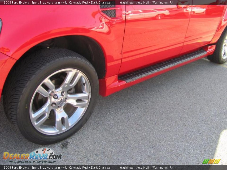 2008 Ford Explorer Sport Trac Adrenalin 4x4 Colorado Red / Dark Charcoal Photo #2