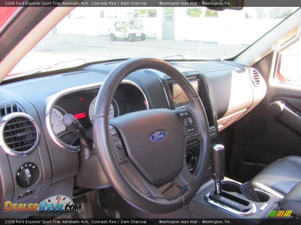 2008 Ford Explorer Sport Trac Adrenalin 4x4 Colorado Red / Dark Charcoal Photo #11