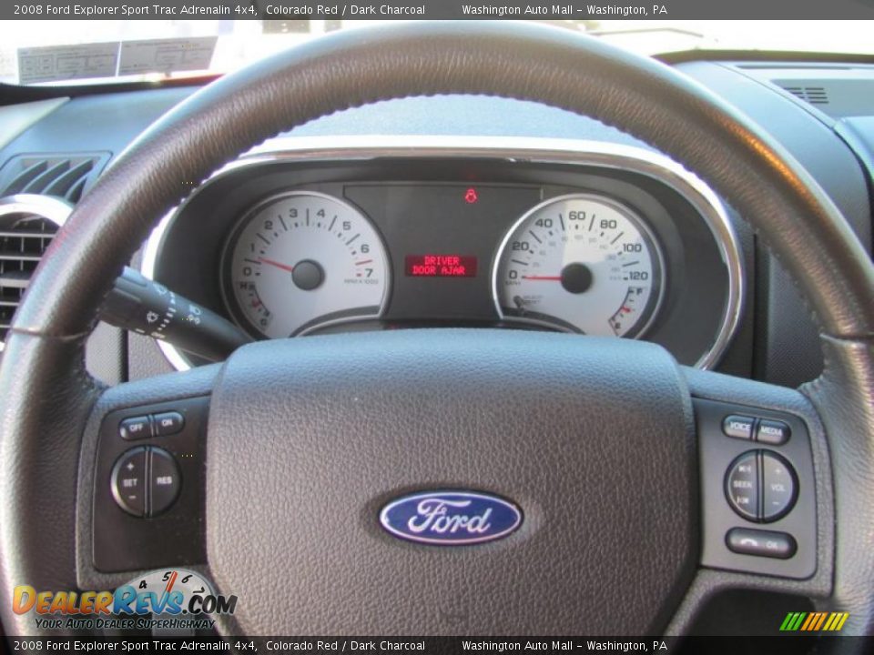 2008 Ford Explorer Sport Trac Adrenalin 4x4 Colorado Red / Dark Charcoal Photo #13