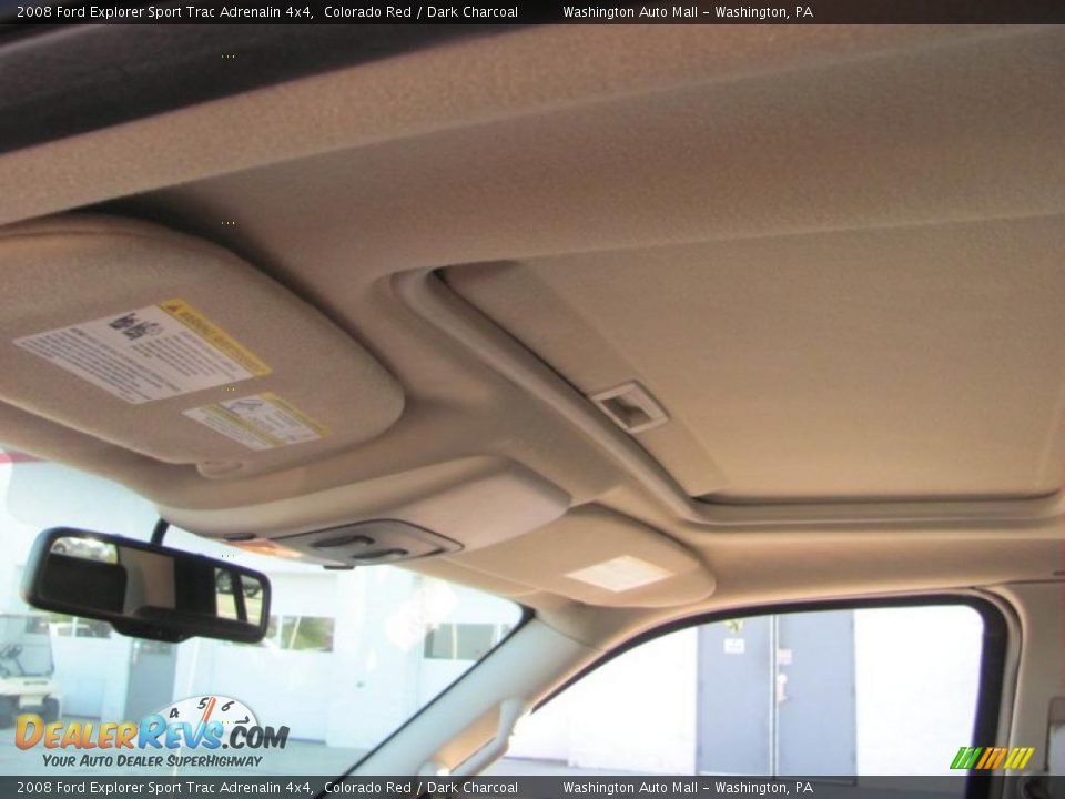 2008 Ford Explorer Sport Trac Adrenalin 4x4 Colorado Red / Dark Charcoal Photo #16