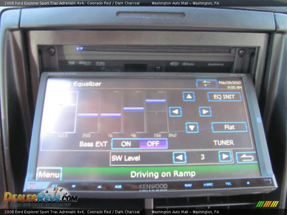 2008 Ford Explorer Sport Trac Adrenalin 4x4 Colorado Red / Dark Charcoal Photo #18