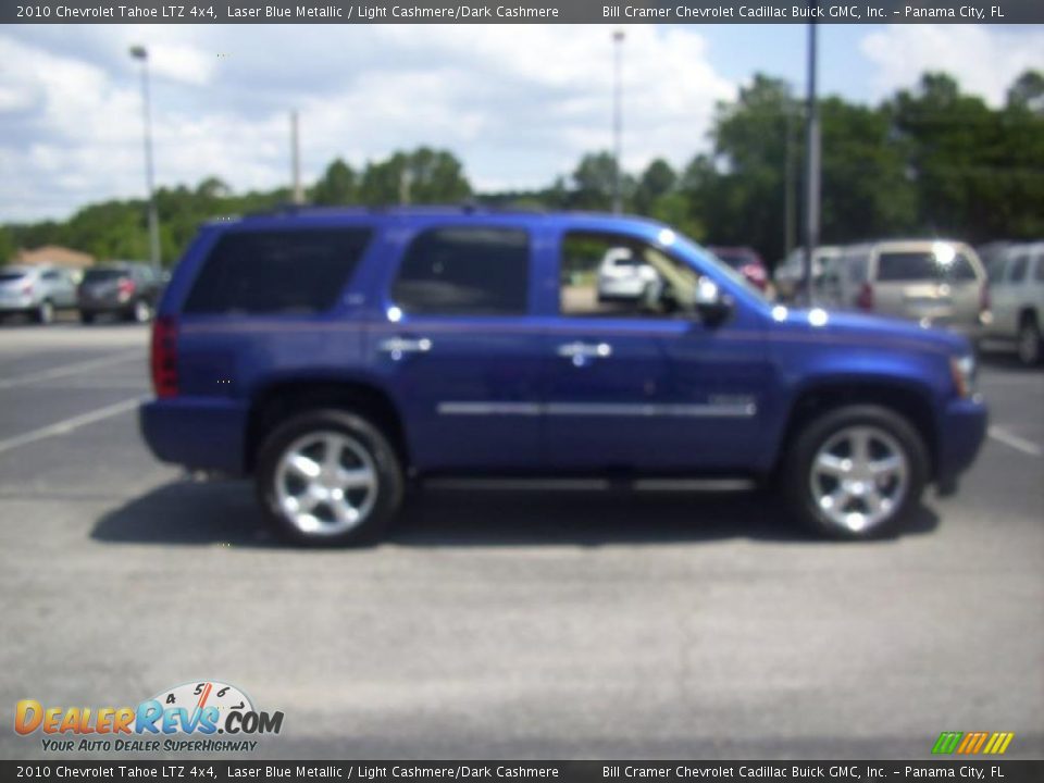 2010 Chevrolet Tahoe LTZ 4x4 Laser Blue Metallic / Light Cashmere/Dark Cashmere Photo #1