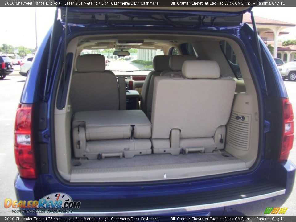 2010 Chevrolet Tahoe LTZ 4x4 Laser Blue Metallic / Light Cashmere/Dark Cashmere Photo #4