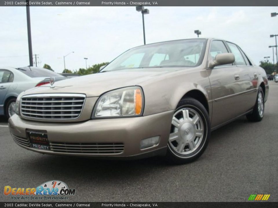 2003 Cadillac DeVille Sedan Cashmere / Oatmeal Photo #1