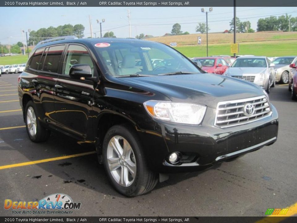 black toyota highlander 2010 #6