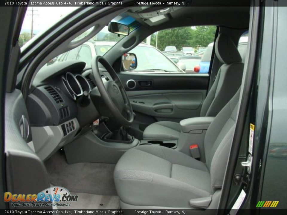 2010 Toyota Tacoma Access Cab 4x4 Timberland Mica / Graphite Photo #7
