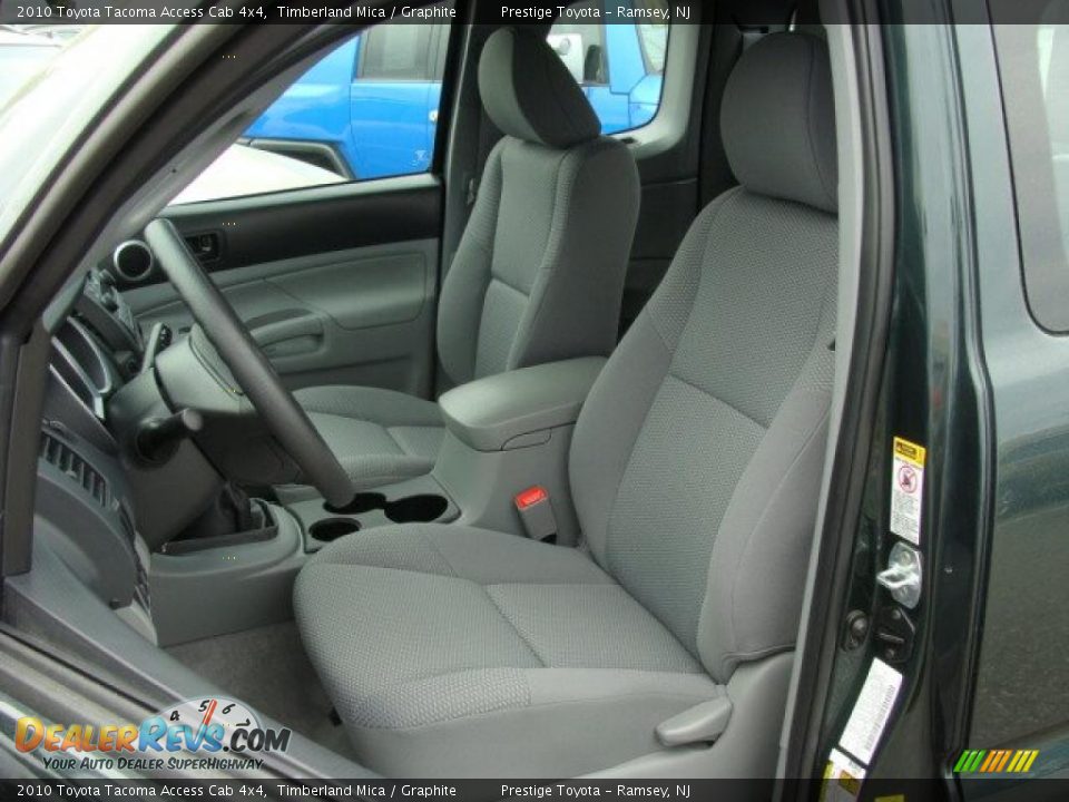 2010 Toyota Tacoma Access Cab 4x4 Timberland Mica / Graphite Photo #8