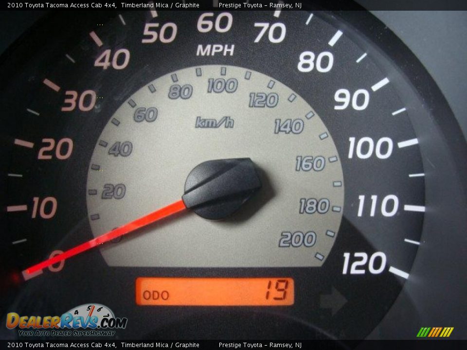 2010 Toyota Tacoma Access Cab 4x4 Timberland Mica / Graphite Photo #10