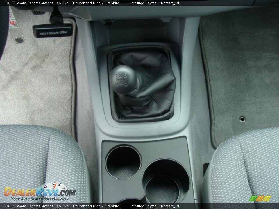 2010 Toyota Tacoma Access Cab 4x4 Timberland Mica / Graphite Photo #12