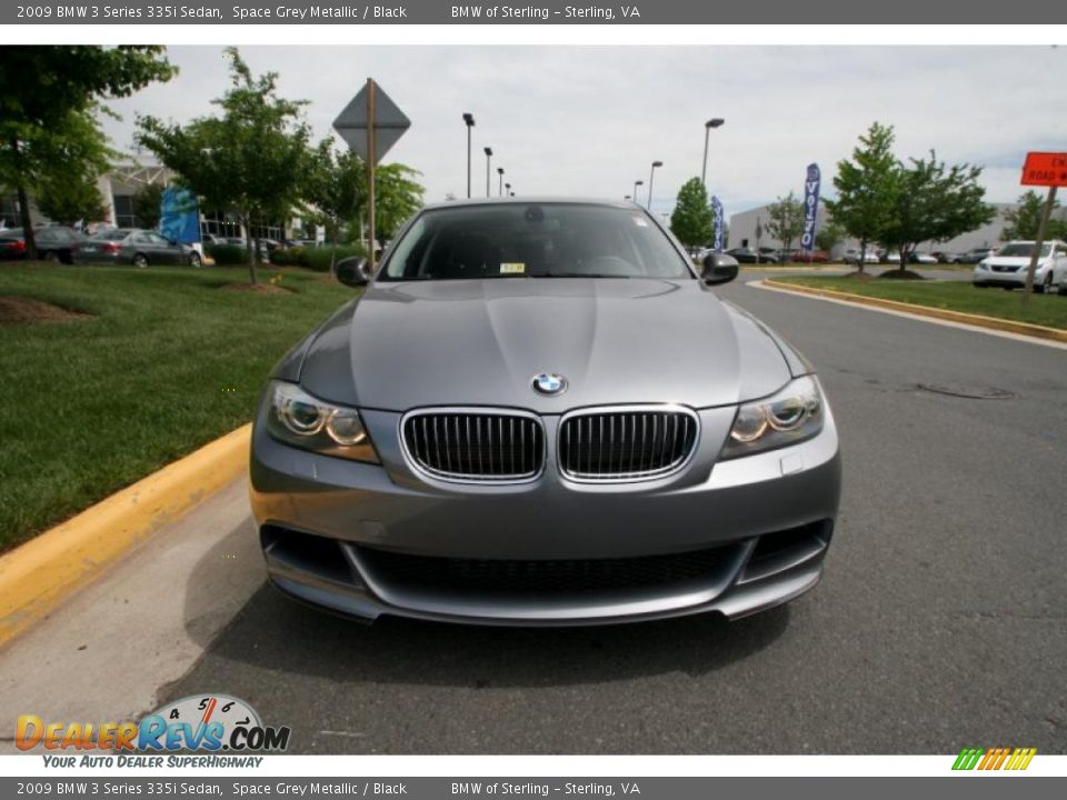 2009 BMW 3 Series 335i Sedan Space Grey Metallic / Black Photo #1