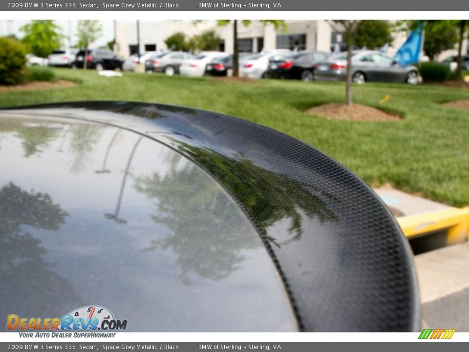 2009 BMW 3 Series 335i Sedan Space Grey Metallic / Black Photo #16