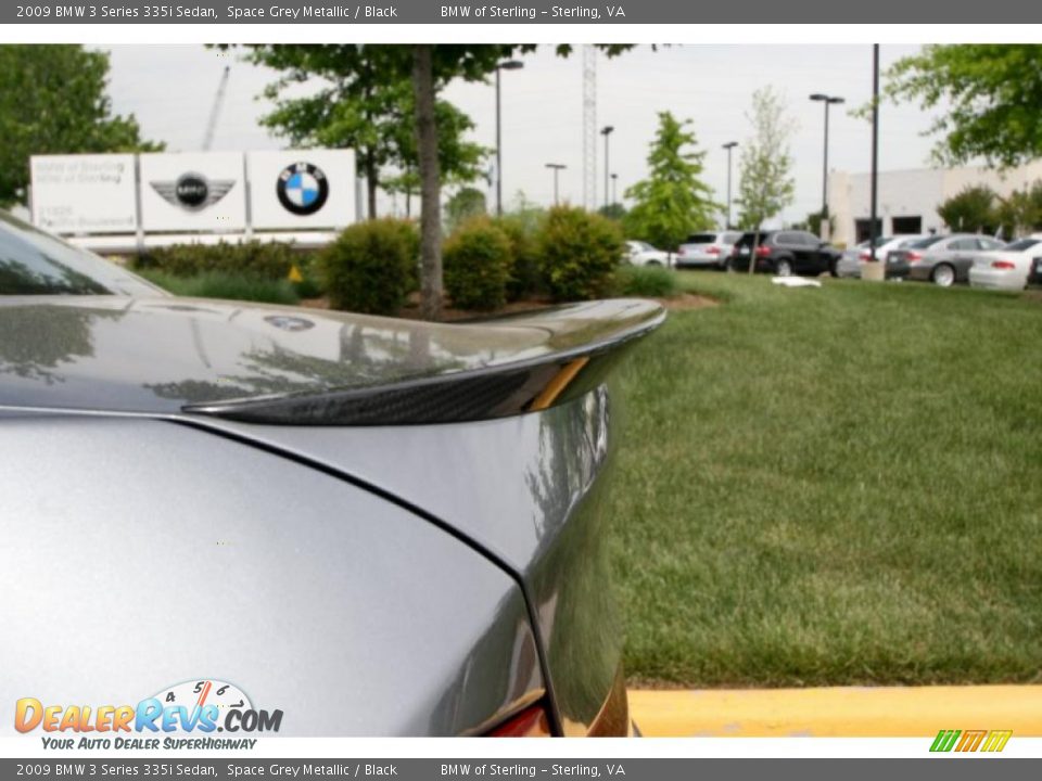 2009 BMW 3 Series 335i Sedan Space Grey Metallic / Black Photo #17