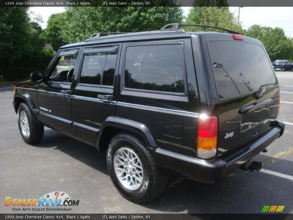 1999 Jeep Cherokee Classic 4x4 Black / Agate Photo #4