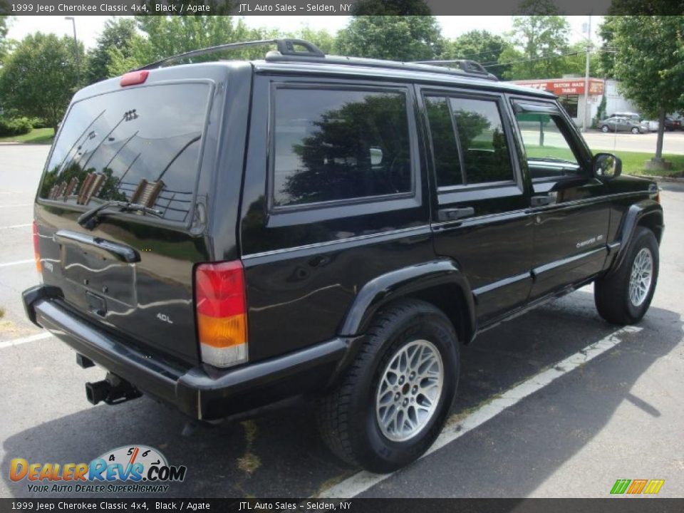 1999 Jeep Cherokee Classic 4x4 Black / Agate Photo #6