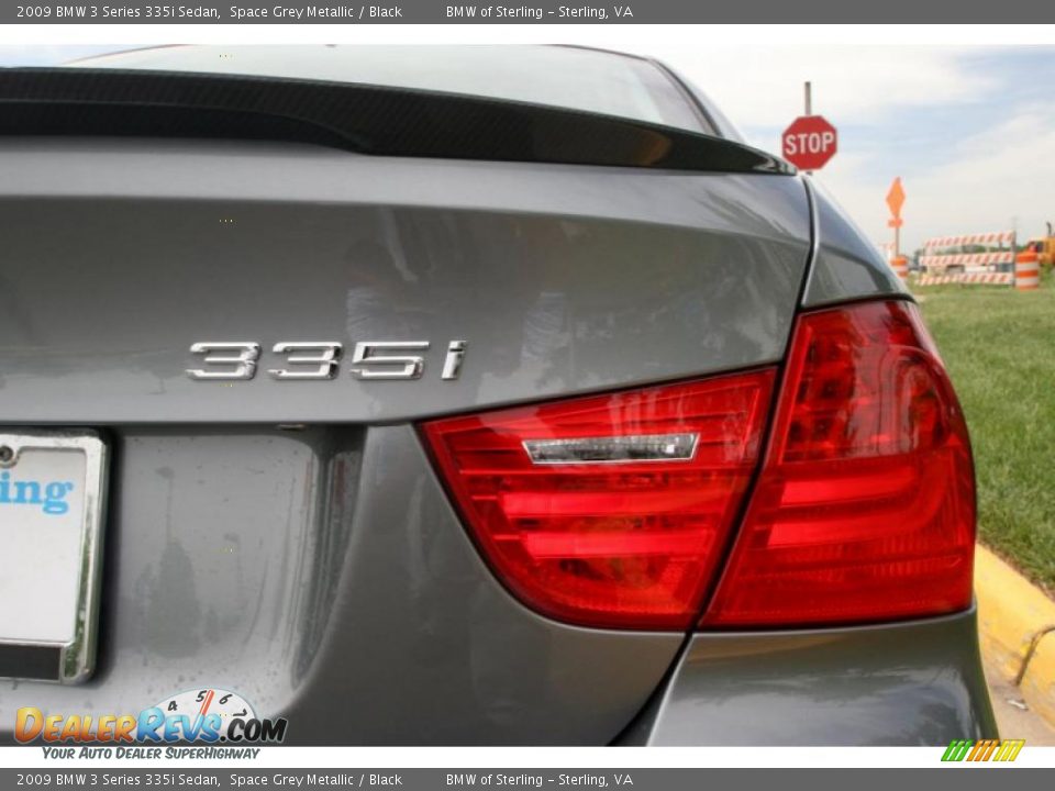 2009 BMW 3 Series 335i Sedan Space Grey Metallic / Black Photo #20