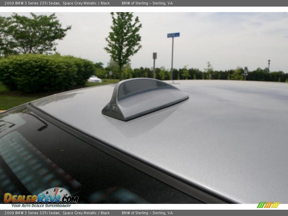 2009 BMW 3 Series 335i Sedan Space Grey Metallic / Black Photo #25