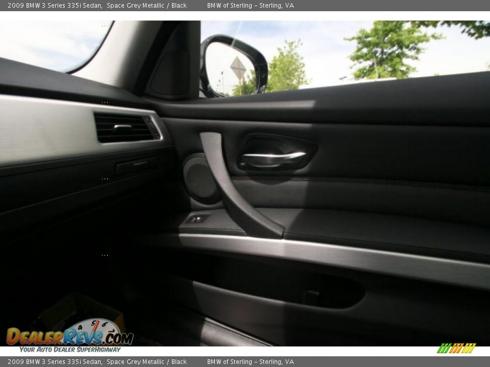 2009 BMW 3 Series 335i Sedan Space Grey Metallic / Black Photo #35