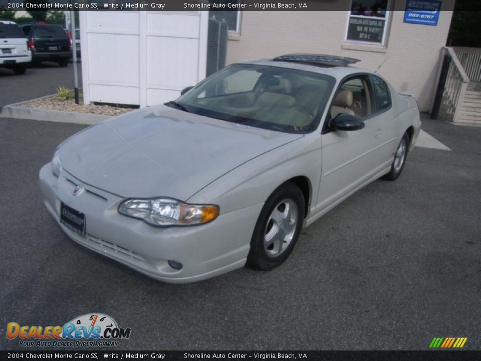 2004 Chevrolet Monte Carlo SS White / Medium Gray Photo #1