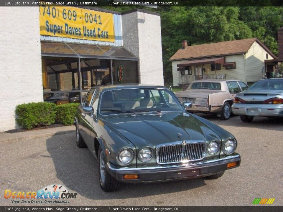 1985 Jaguar XJ Vanden Plas Sage Green / Cashmere Photo #1