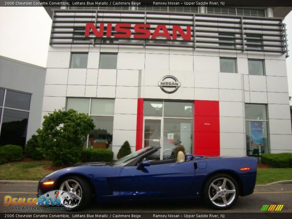 2006 Chevrolet Corvette Convertible LeMans Blue Metallic / Cashmere Beige Photo #6