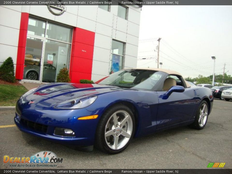 2006 Chevrolet Corvette Convertible LeMans Blue Metallic / Cashmere Beige Photo #18