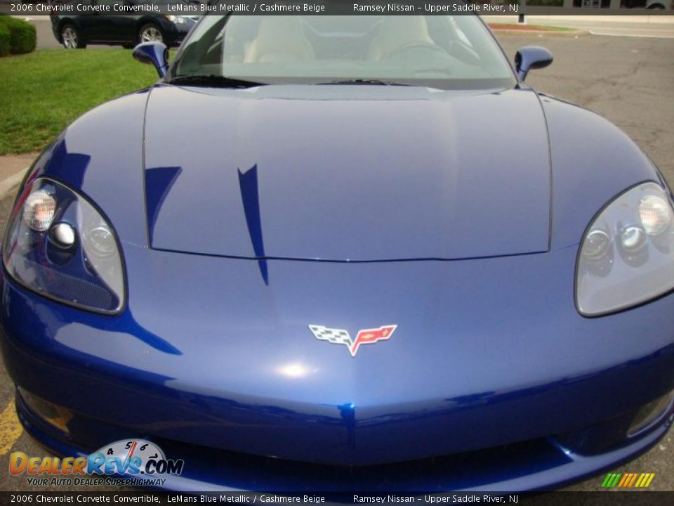 2006 Chevrolet Corvette Convertible LeMans Blue Metallic / Cashmere Beige Photo #26
