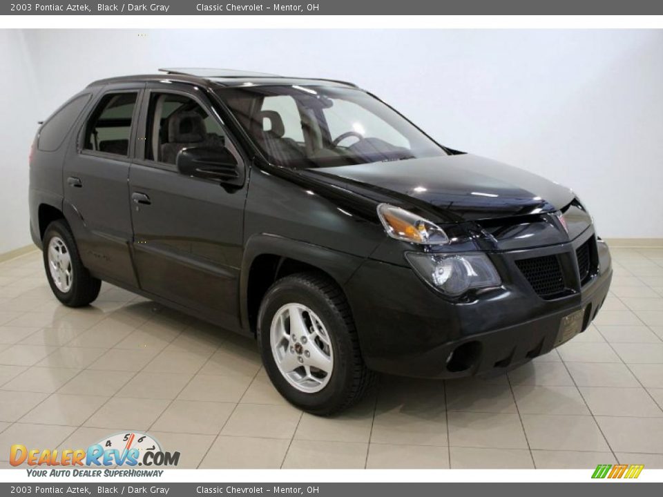 2003 Pontiac Aztek Black / Dark Gray Photo #1