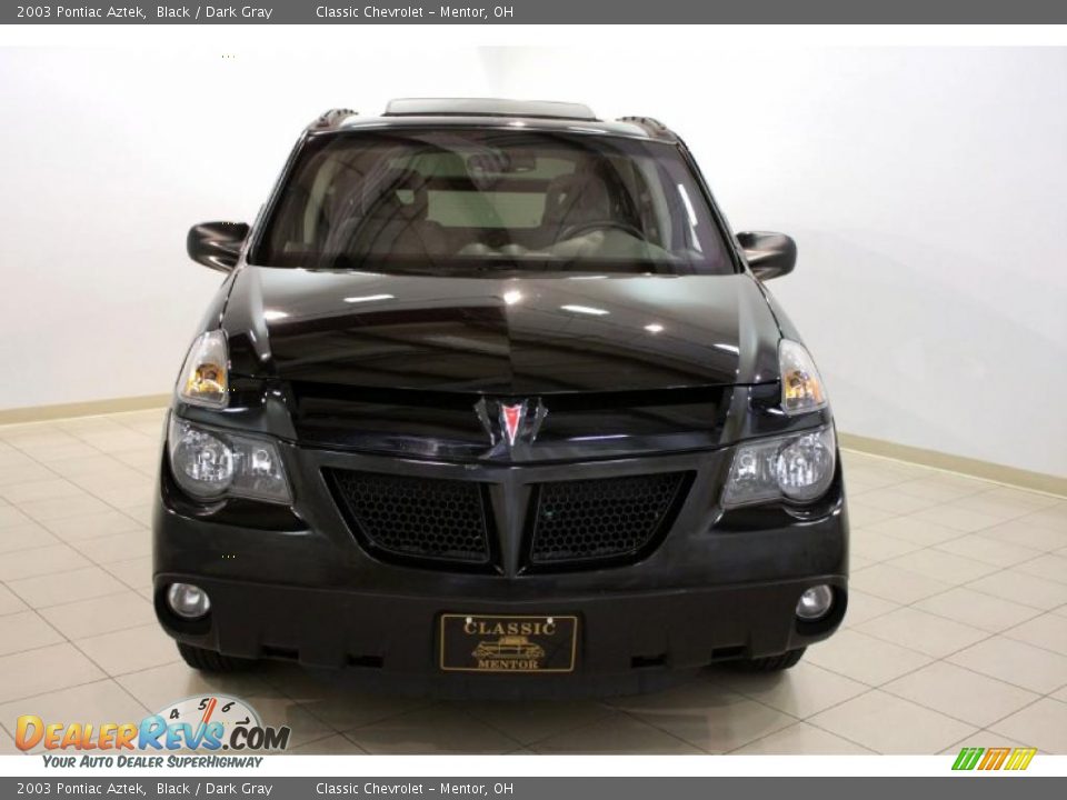 2003 Pontiac Aztek Black / Dark Gray Photo #2