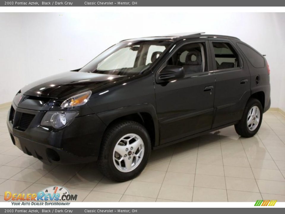 2003 Pontiac Aztek Black / Dark Gray Photo #3