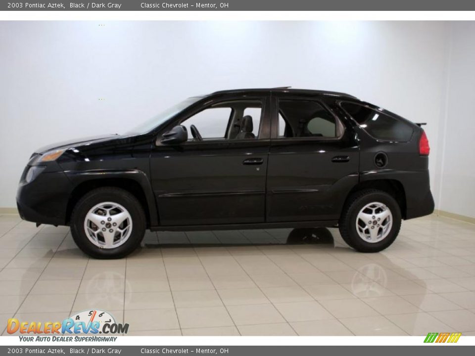 2003 Pontiac Aztek Black / Dark Gray Photo #4