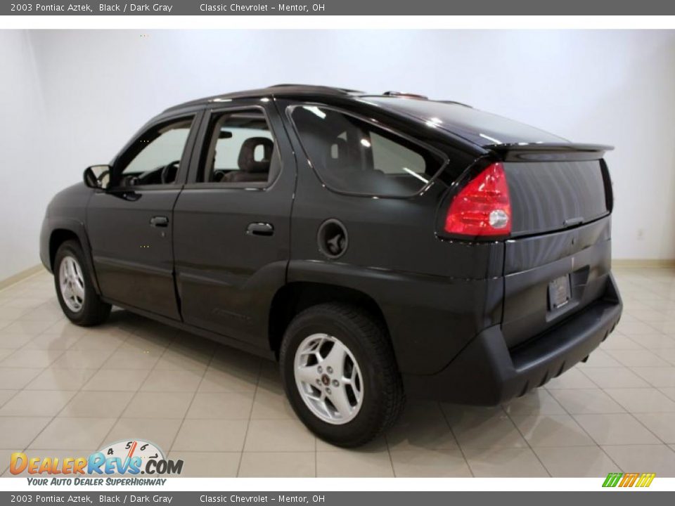 2003 Pontiac Aztek Black / Dark Gray Photo #5