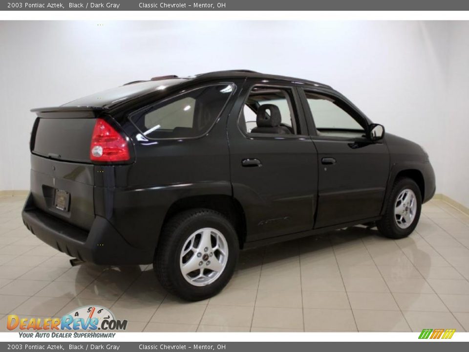 2003 Pontiac Aztek Black / Dark Gray Photo #7
