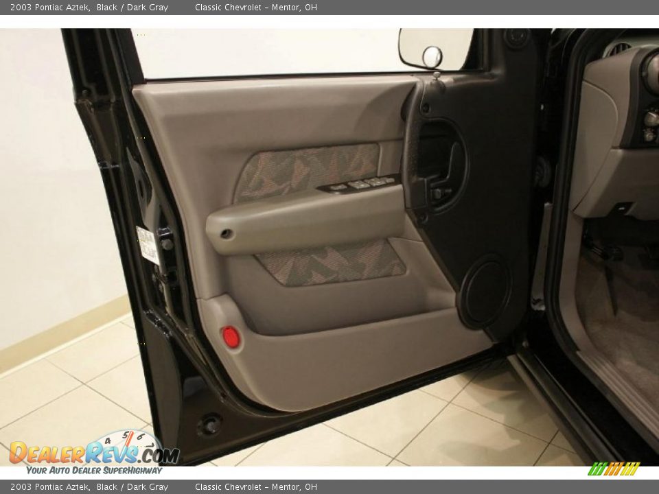 2003 Pontiac Aztek Black / Dark Gray Photo #8