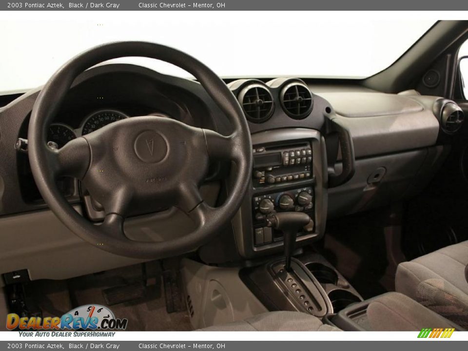 2003 Pontiac Aztek Black / Dark Gray Photo #12