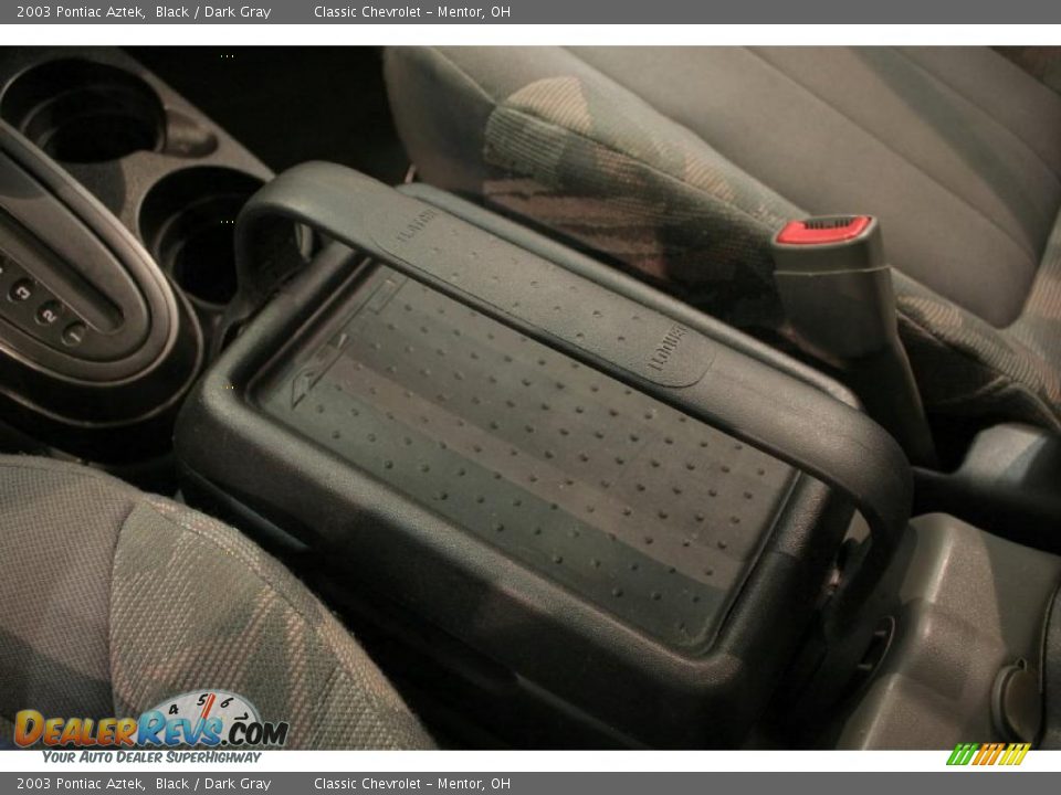 2003 Pontiac Aztek Black / Dark Gray Photo #17