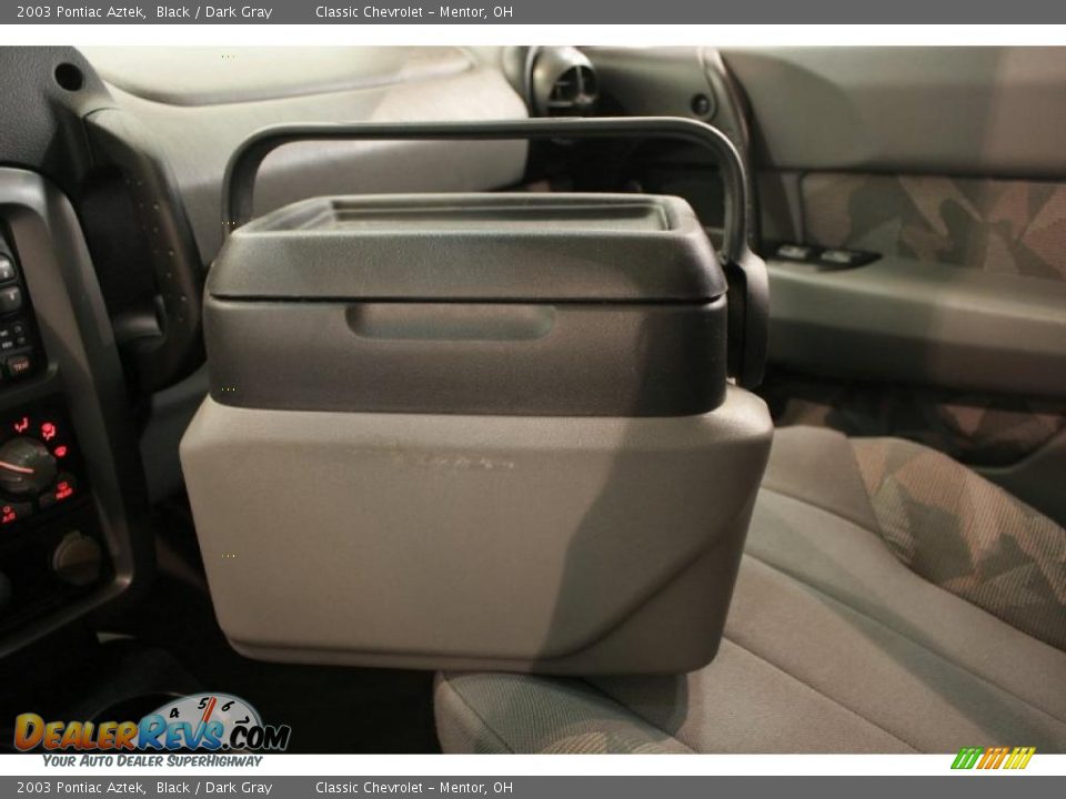 2003 Pontiac Aztek Black / Dark Gray Photo #18