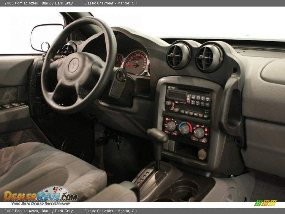 2003 Pontiac Aztek Black / Dark Gray Photo #19