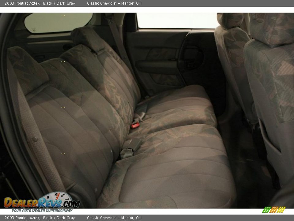 2003 Pontiac Aztek Black / Dark Gray Photo #21