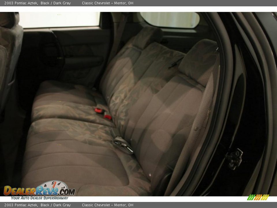 2003 Pontiac Aztek Black / Dark Gray Photo #22