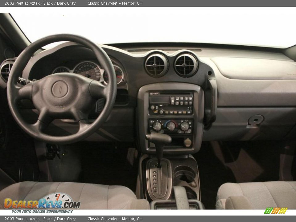 2003 Pontiac Aztek Black / Dark Gray Photo #23