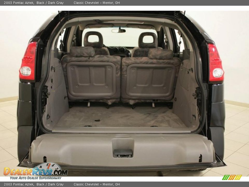 2003 Pontiac Aztek Black / Dark Gray Photo #24