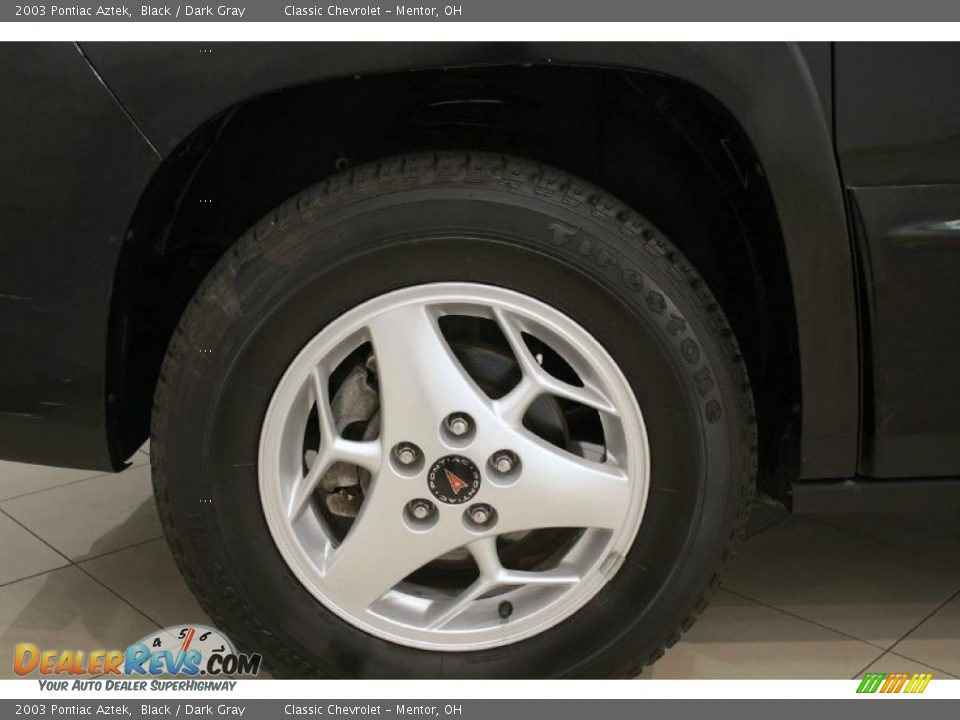 2003 Pontiac Aztek Black / Dark Gray Photo #26