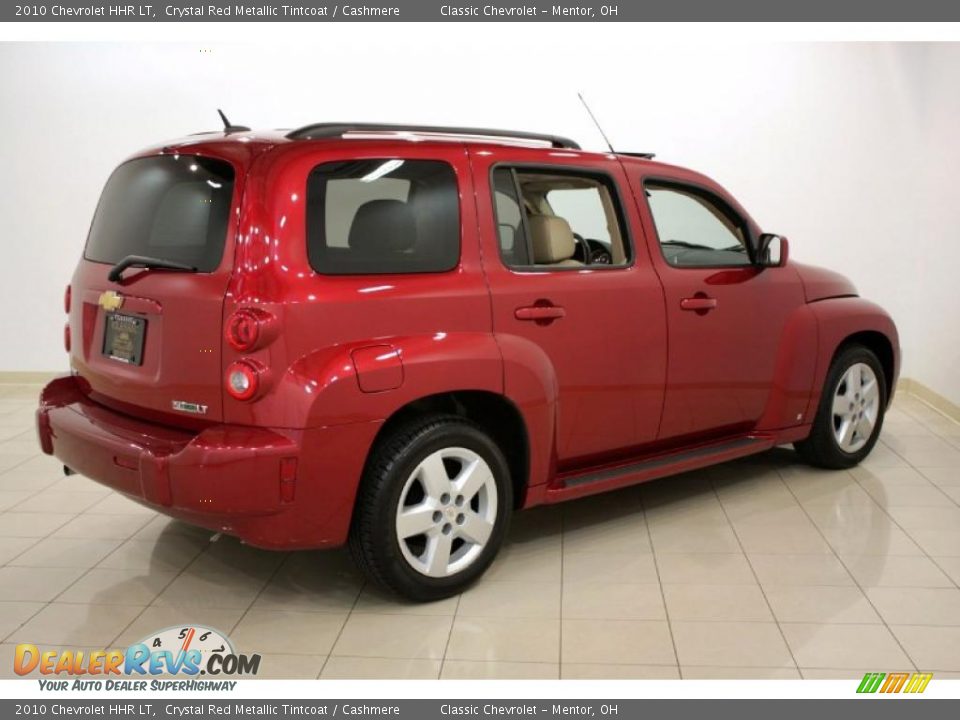2010 Chevrolet HHR LT Crystal Red Metallic Tintcoat / Cashmere Photo #7