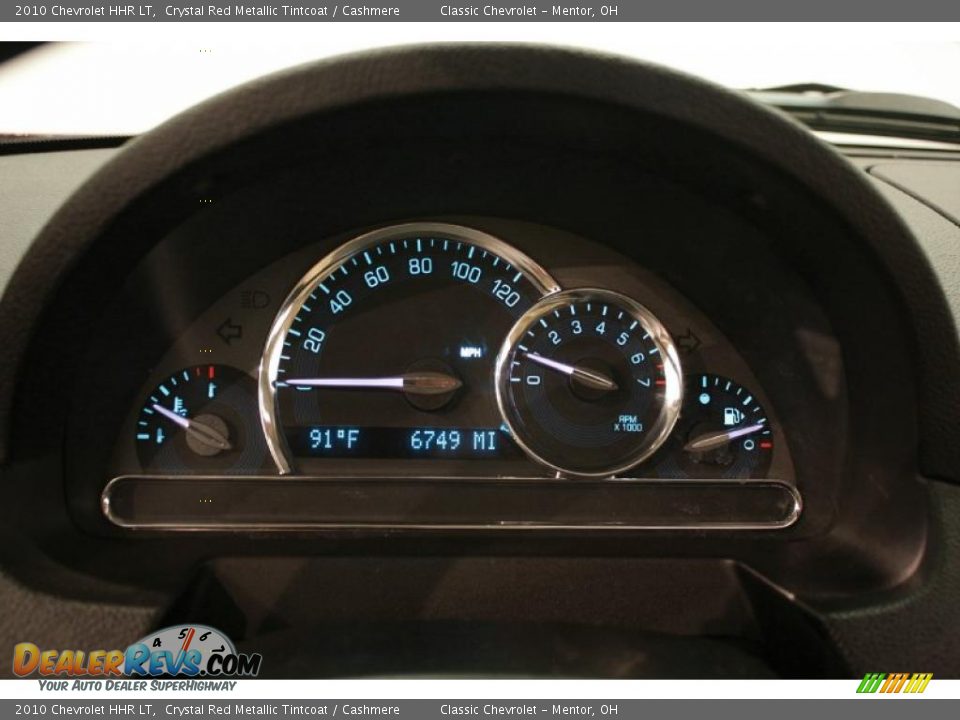 2010 Chevrolet HHR LT Crystal Red Metallic Tintcoat / Cashmere Photo #14